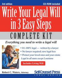 Cover image for Write Your Legal Will in 3 Easy Steps