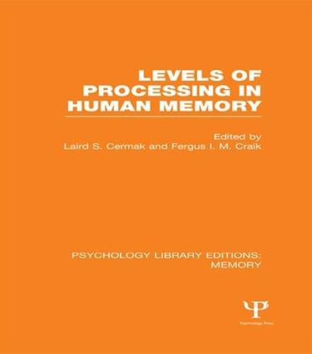 Cover image for Levels of Processing in Human Memory (PLE: Memory)