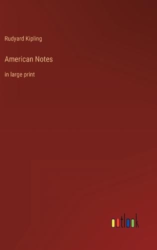 Cover image for American Notes