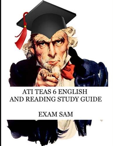 Cover image for ATI TEAS 6 English and Reading Study Guide: 530 Practice Questions for TEAS Test Preparation