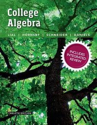 Cover image for College Algebra with Integrated Review Plus Mylab Math with Pearson Etext and Worksheets -- 24-Month Access Card Package