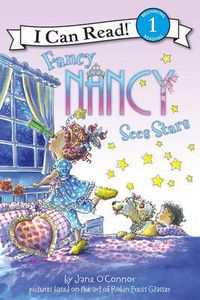 Cover image for Fancy Nancy Sees Stars