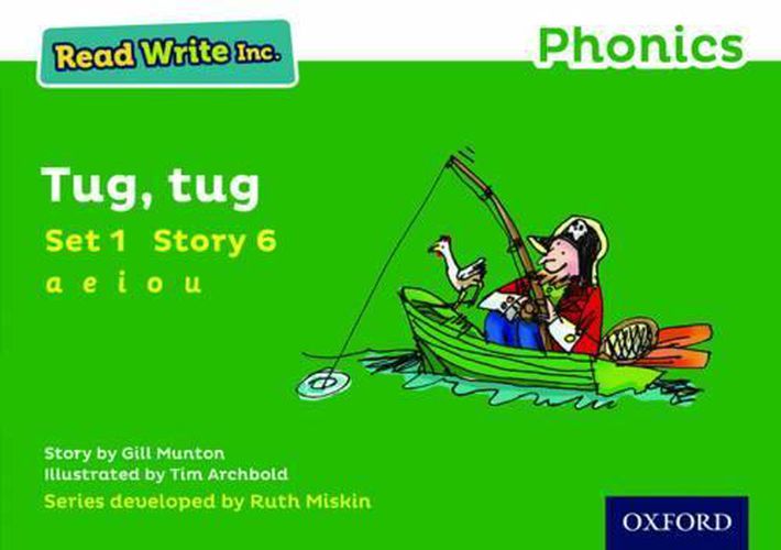 Cover image for Read Write Inc. Phonics: Green Set 1 Storybook 6 Tug, Tug