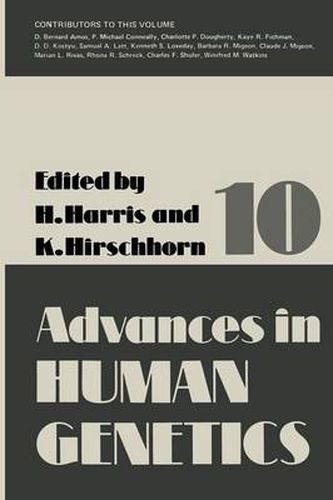 Cover image for Advances in Human Genetics 10