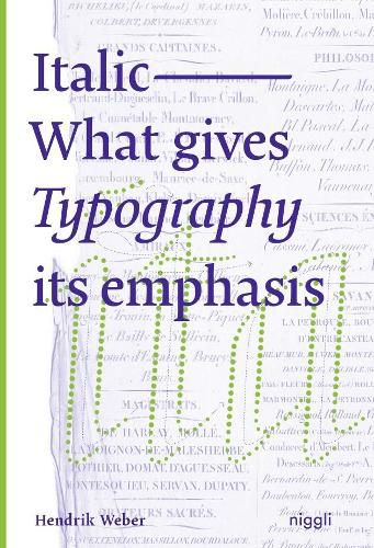 Cover image for Italic: What gives Typography its emphasis