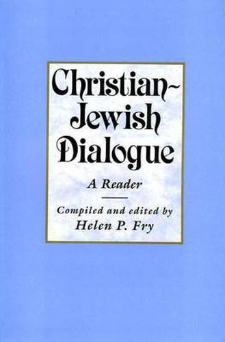 Cover image for Christian-Jewish Dialogue: A Reader