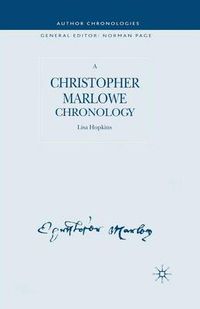 Cover image for A Christopher Marlowe Chronology