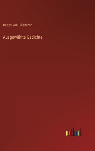 Cover image for Ausgewaehlte Gedichte