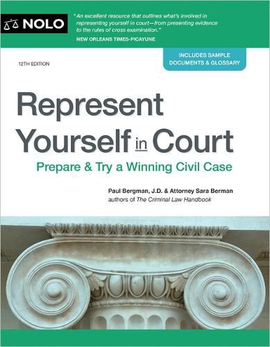 Cover image for Represent Yourself in Court