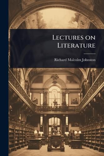 Cover image for Lectures on Literature