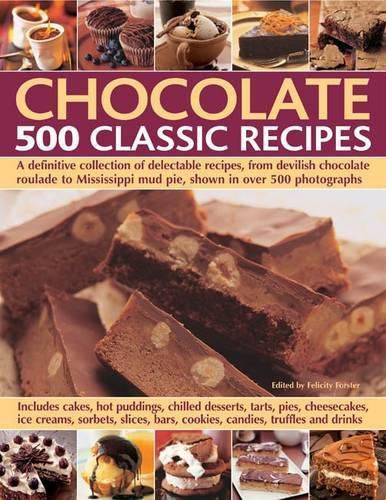 Cover image for Chocolate 500 Classic Recipes