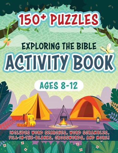 Cover image for Exploring the Bible Activity Book: 150+ Puzzles for Ages 8-12