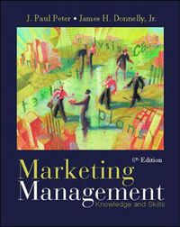 Cover image for Marketing Management: Knowledge and Skills