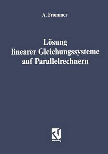 Cover image for Losung Linearer Gleichungssysteme auf Parallelrechnern