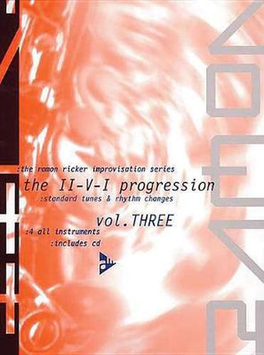 Cover image for The Ramon Ricker Improvisation Series Vol. 3: The II-V-I Progression