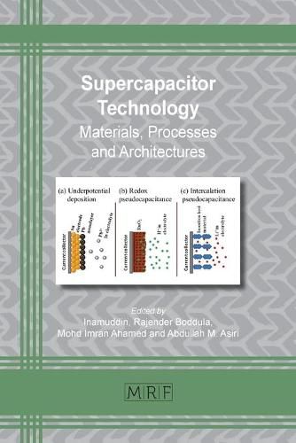 Cover image for Supercapacitor Technology: Materials, Processes and Architectures