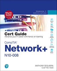 Cover image for CompTIA Network+ N10-008 Cert Guide