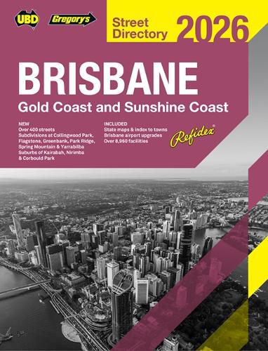 Cover image for Brisbane refidex Street Directory 2026 70th edition
