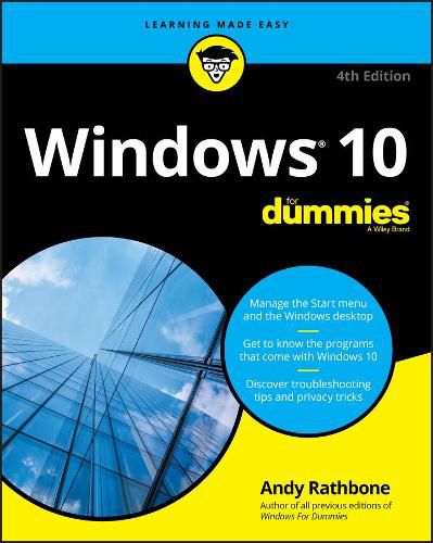 Cover image for Windows 10 For Dummies, 4th Edition