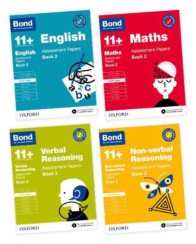 Cover image for 11+: Bond 11+ Assessment Papers Book 2 10-11+ Bundle