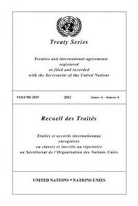 Cover image for Treaty Series 2829 (English/French Edition)