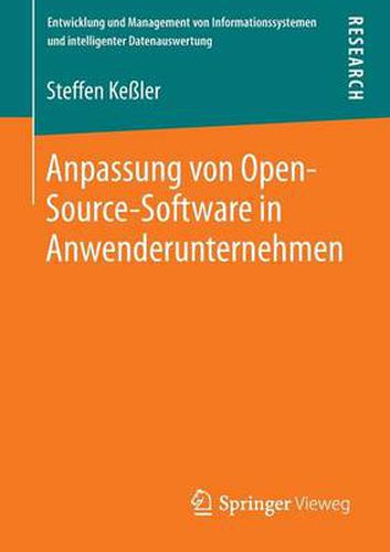 Cover image for Anpassung Von Open-Source-Software In Anwenderunternehmen