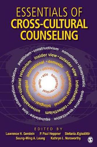 Cover image for Essentials of Cross-Cultural Counseling