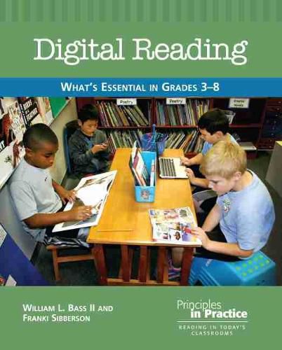 Cover image for Digital Reading: What's Essential in Grades 3-8