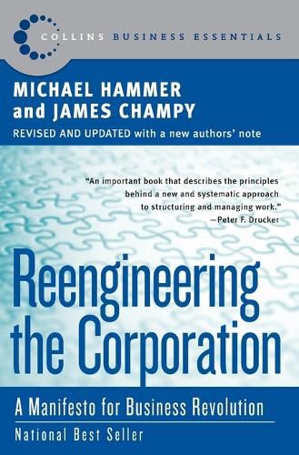 Cover image for Rengineering the Corporation: A Manifesto for Business Revolution