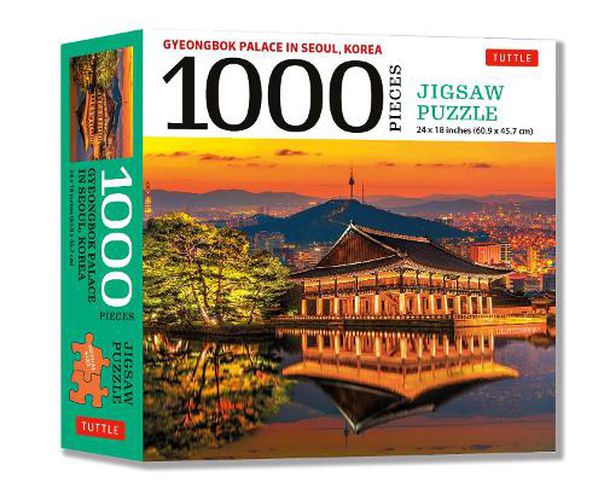 Cover image for Gyeongbok Palace In Seoul Korea - 1000 Piece Jigsaw Puzzle