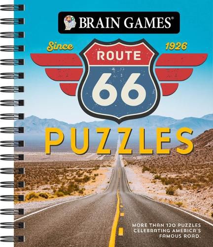 Cover image for Brain Games - Route 66 Puzzles