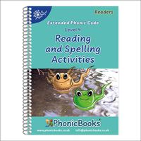 Cover image for Phonic Books Dandelion Readers Reading and Spelling Activities Vowel Spellings Level 4