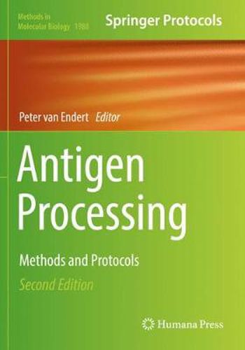 Cover image for Antigen Processing: Methods and Protocols