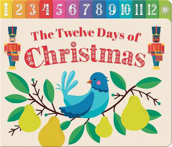Chunky Tabbed Board Book - The Twelve Days of Christmas