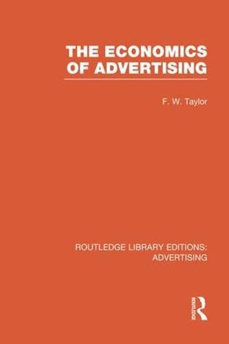 Cover image for The Economics of Advertising