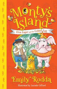 Cover image for Elvis Eager and the Golden Egg (Monty's Island, Book 3)