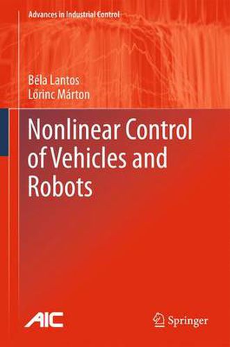 Cover image for Nonlinear Control of Vehicles and Robots