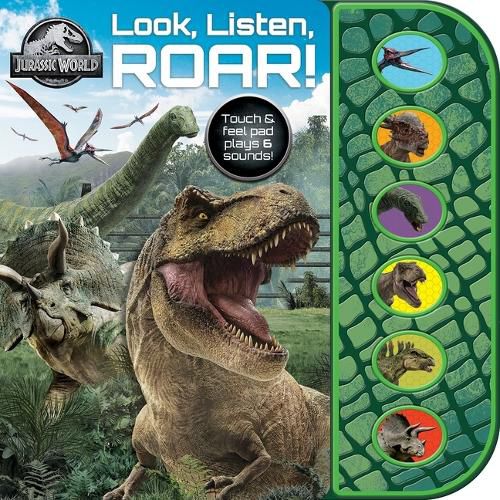 Jurassic World: Look, Listen, Roar! Sound Book