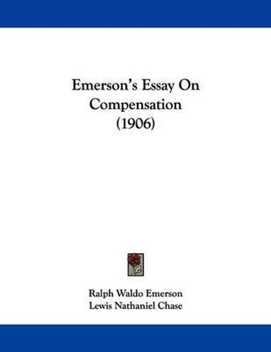 Cover image for Emerson's Essay on Compensation (1906)