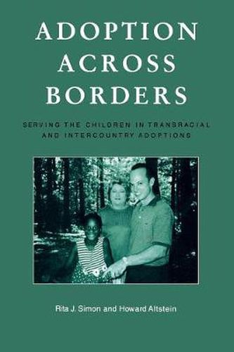 Cover image for Adoption across Borders: Serving the Children in Transracial and Intercountry Adoptions