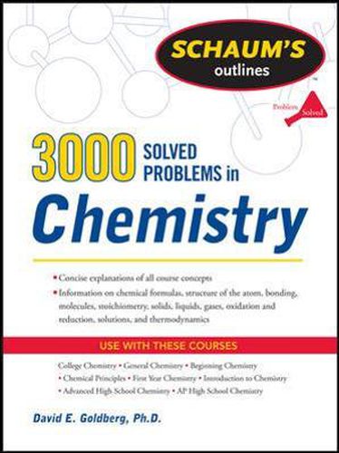 Cover image for 3,000 Solved Problems In Chemistry