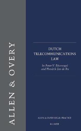 Cover image for Dutch Telecommunications Law