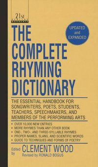 Cover image for The Complete Rhyming Dictionary