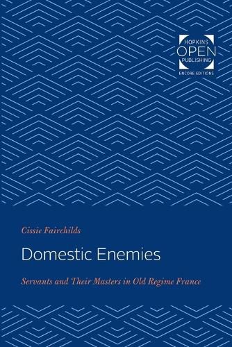 Cover image for Domestic Enemies: Servants and Their Masters in Old Regime France