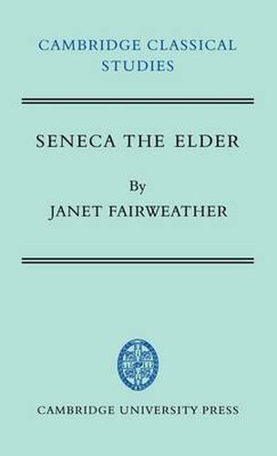 Cover image for Seneca the Elder