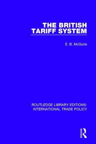 Cover image for The British Tariff System