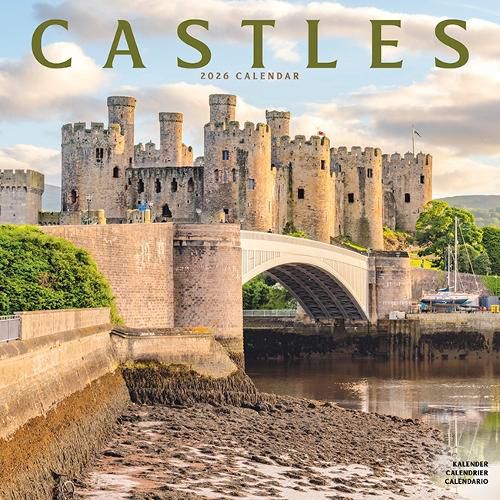 Cover image for Castles Calendar 2026 Square Scenic Wall Calendar - 16 Month