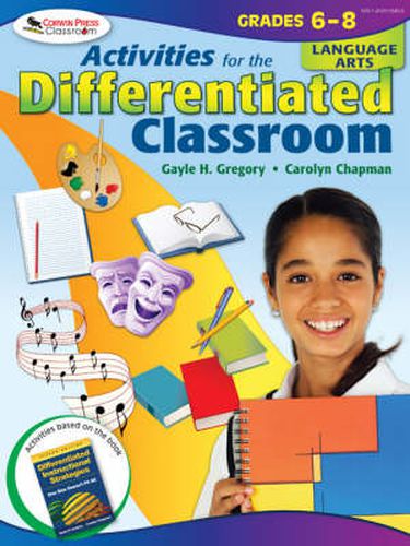 Cover image for Activities for the Differentiated Classroom: Language Arts : Grades 6-8