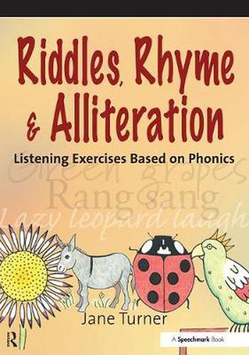 Cover image for Riddles, Rhymes and Alliteration: Listening Exercises Based on Phonics