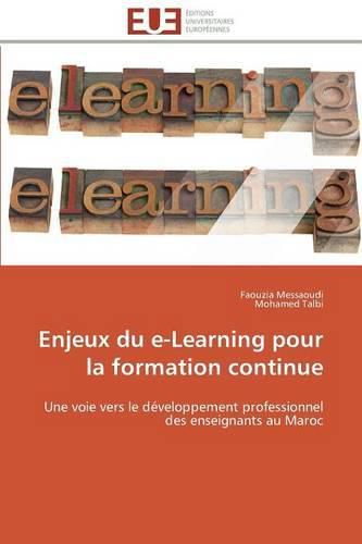 Cover image for Enjeux Du E-Learning Pour La Formation Continue